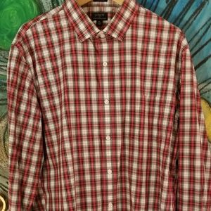 J Crew Mens plaid shirt